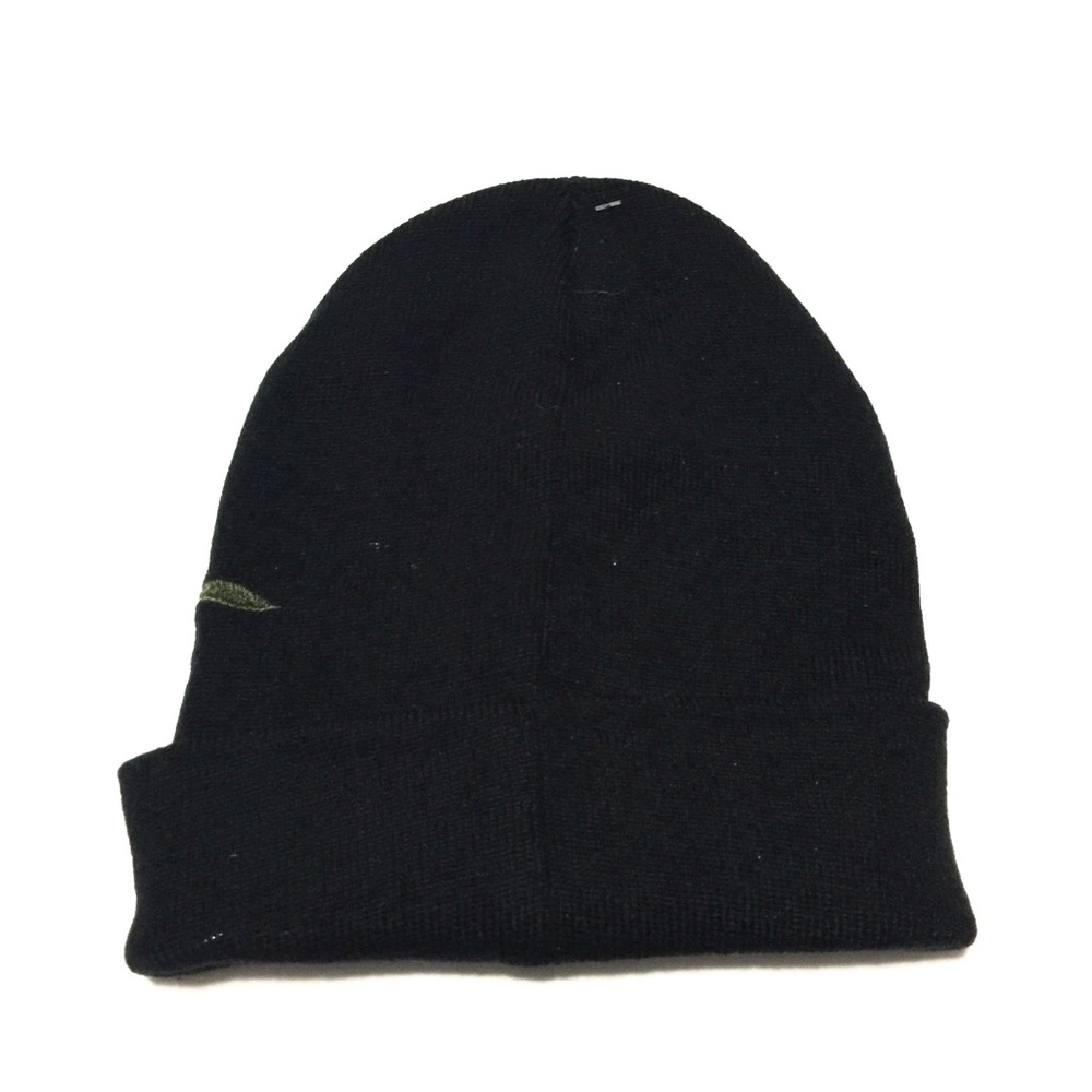 Bebe Knit Hat Beanie Sequins Black Floral NWT - Picture 6 of 6